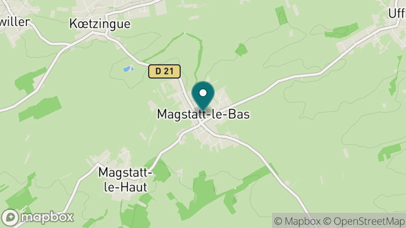 Carte - Magstatt Le Bas