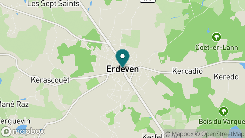 Carte - Erdeven
