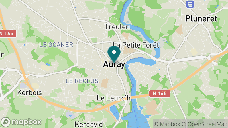 Carte - Auray