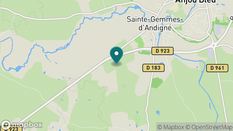 Carte - Sainte Gemmes D'andigne