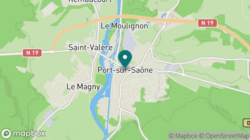 Carte - Port Sur Saone
