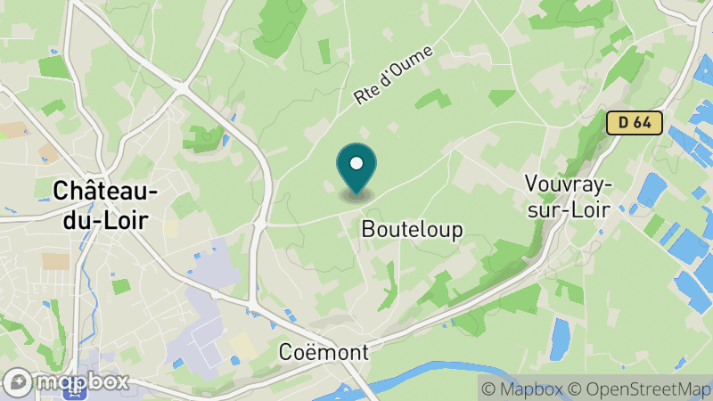 Carte - Montval Sur Loir