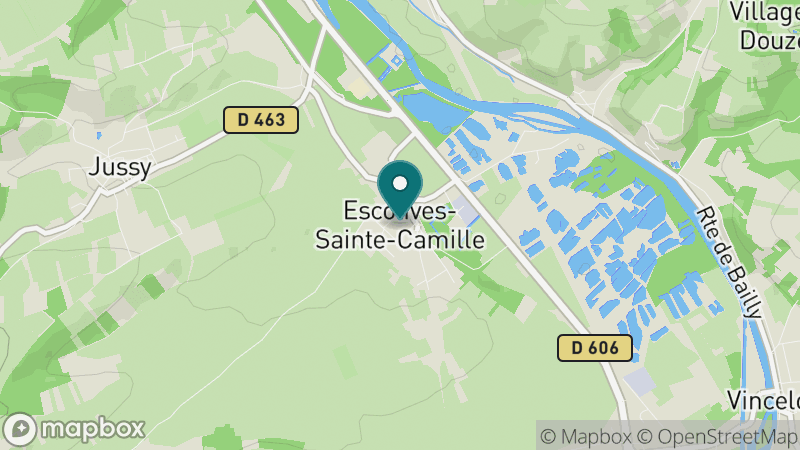 Carte - Escolives Sainte Camille