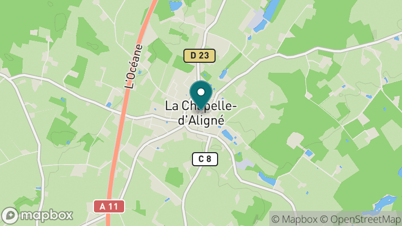 Carte - La Chapelle-d'Aligné