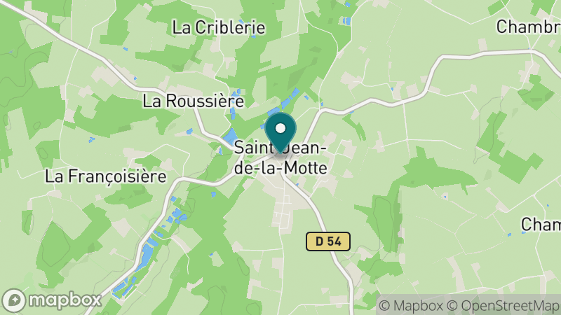 Carte - Saint Jean De La Motte