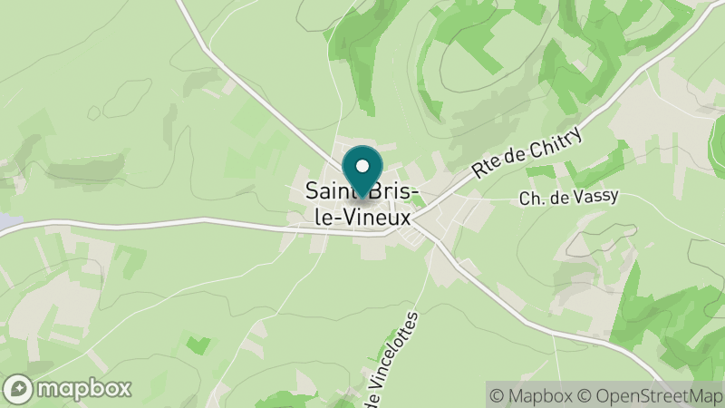 Carte - Saint Bris Le Vineux