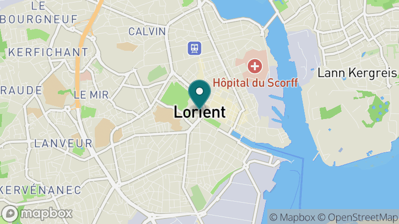 Carte - Lorient