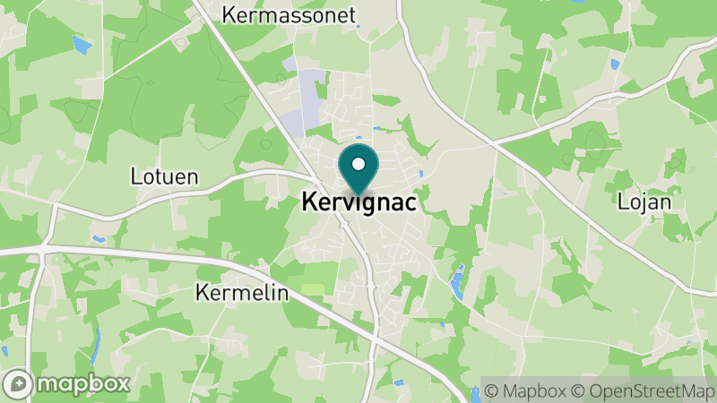 Carte - Kervignac