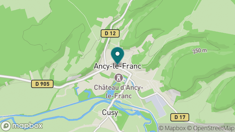 Carte - Ancy Le Franc