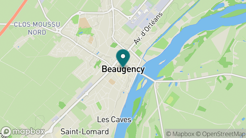 Carte - Beaugency