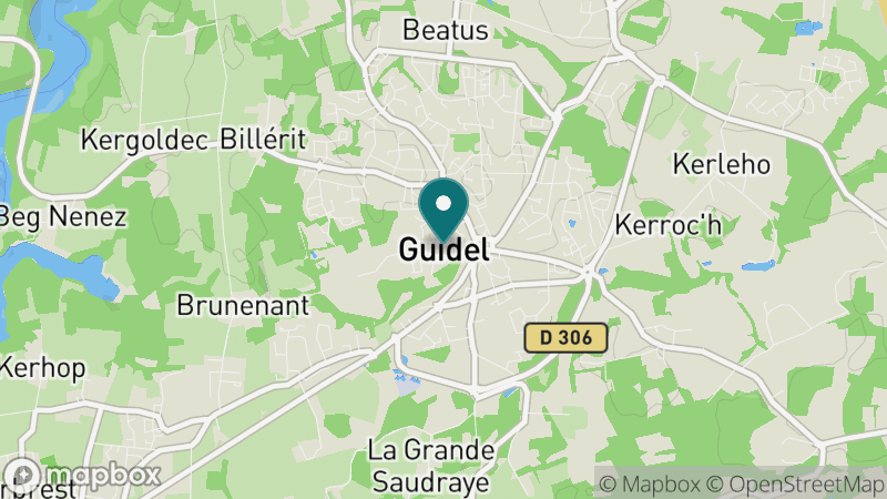 Carte - Guidel