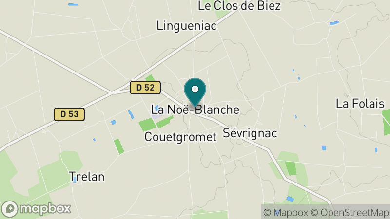 Carte - La Noë-Blanche