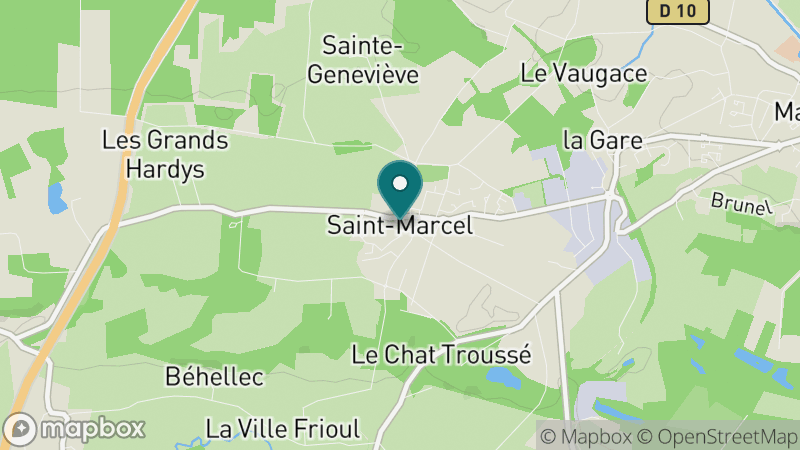 Carte - Saint Marcel