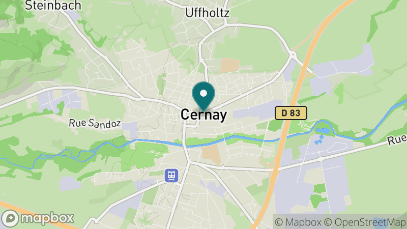 Carte - Cernay