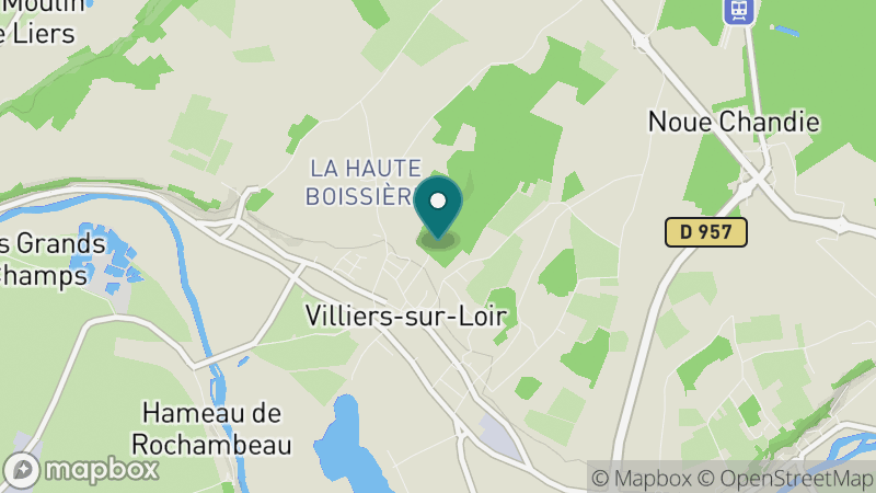 Carte - Villiers-sur-Loir