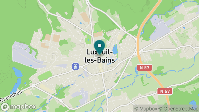 Carte - Luxeuil-les-Bains