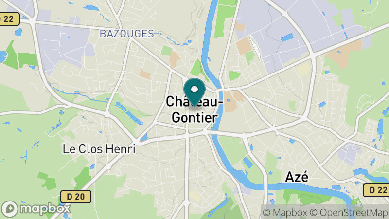 Carte - Chateau Gontier