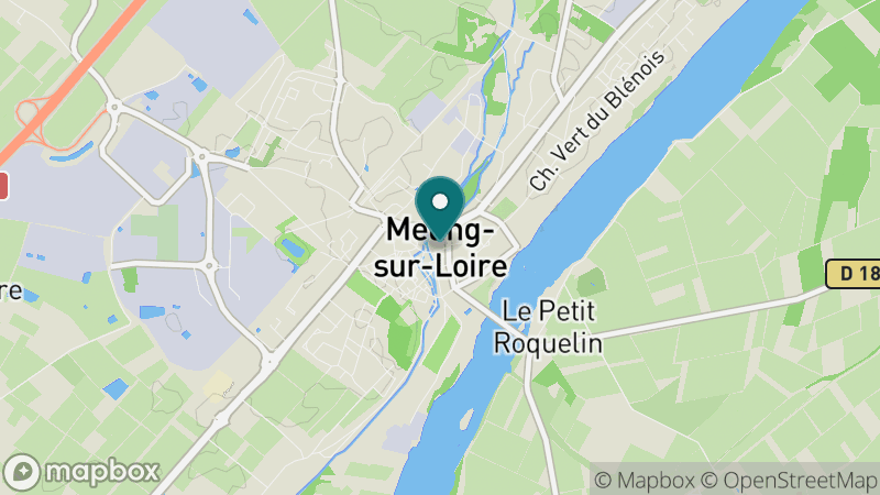 Carte - Meung-sur-Loire