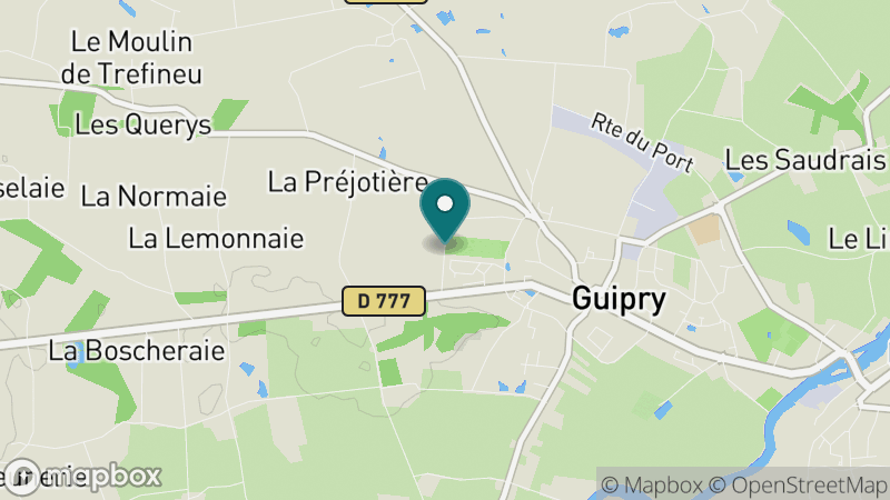 Carte - Guipry