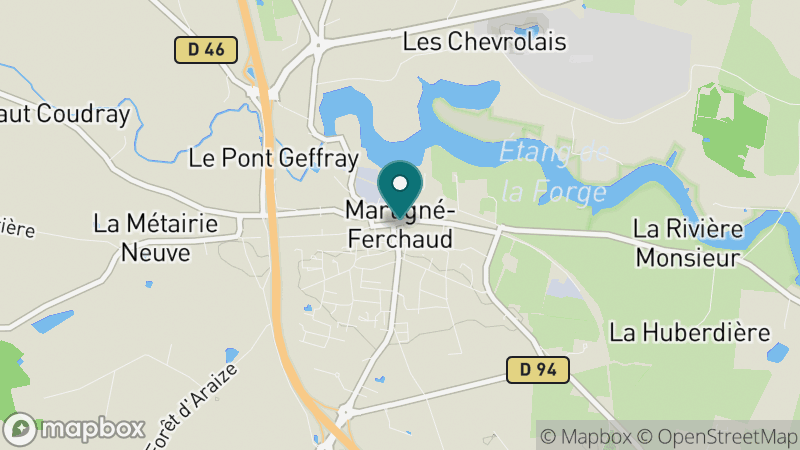 Carte - Martigne Ferchaud