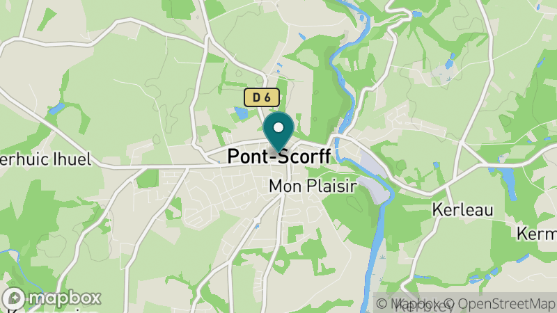 Carte - Pont Scorff