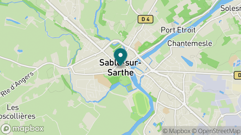 Carte - Sable Sur Sarthe