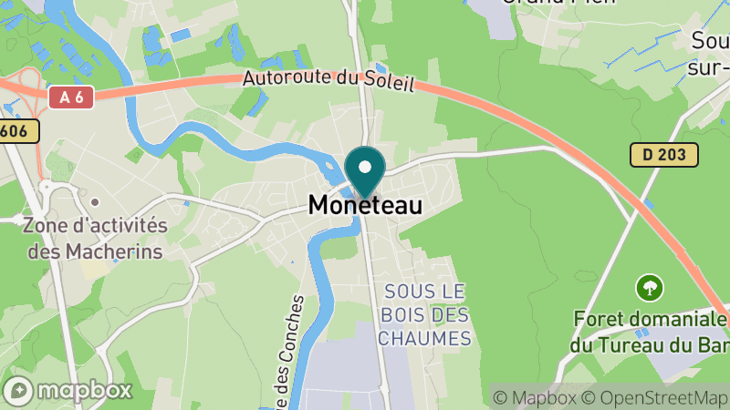 Carte - Moneteau