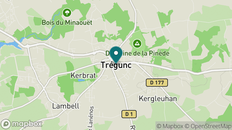 Carte - Tregunc