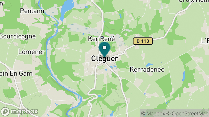 Carte - Cleguer