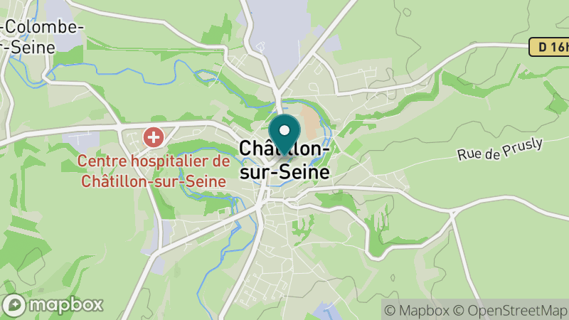 Carte - Chatillon Sur Seine