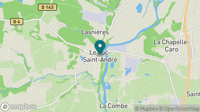 Carte - Le Roc Saint Andre