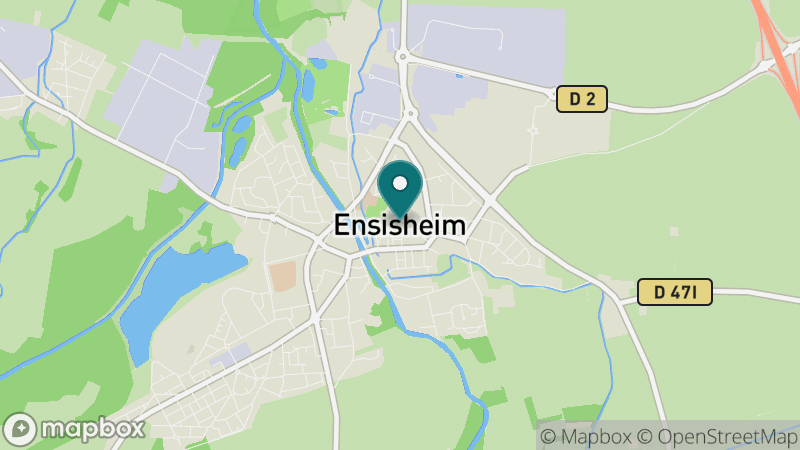Carte - Ensisheim