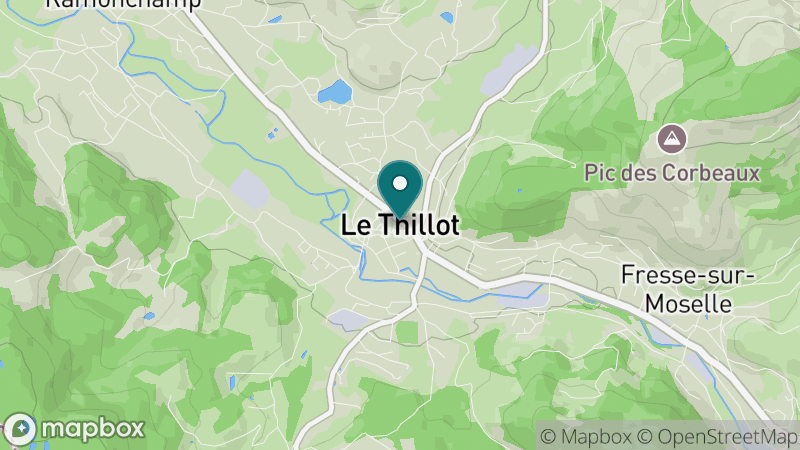 Carte - Le Thillot
