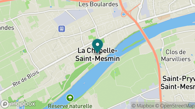 Carte - La Chapelle-Saint-Mesmin