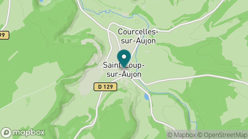 Carte - Saint-Loup-sur-Aujon