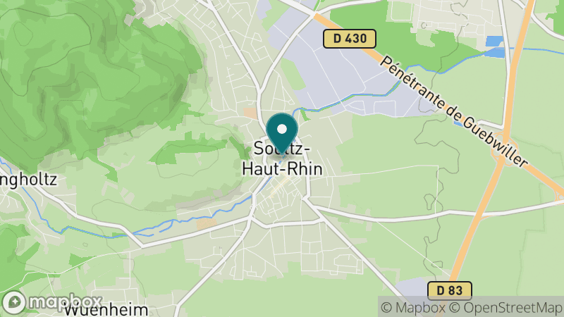 Carte - Soultz-Haut-Rhin
