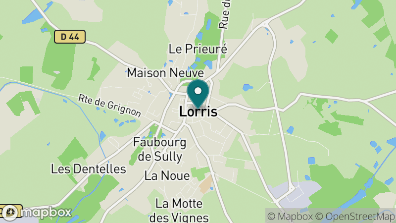 Carte - Lorris
