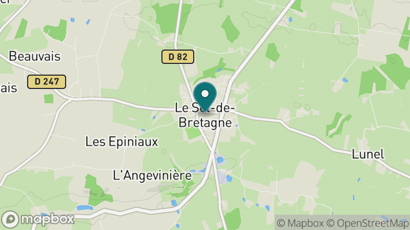 Carte - Le Sel-de-Bretagne