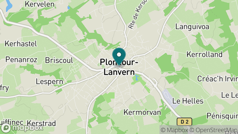 Carte - Plonéour-Lanvern