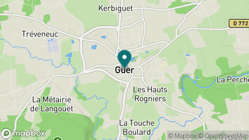 Carte - Guer