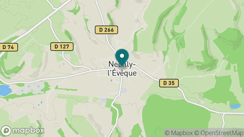 Carte - Neuilly L'eveque