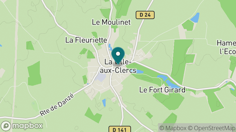 Carte - La Ville Aux Clercs