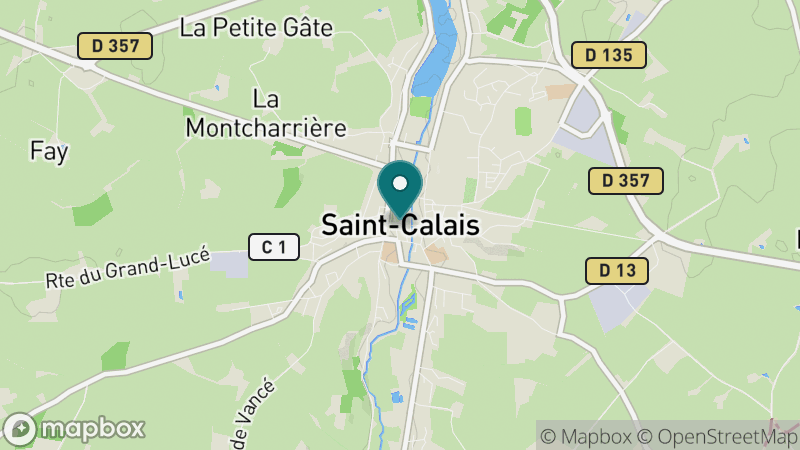 Carte - Saint-calais