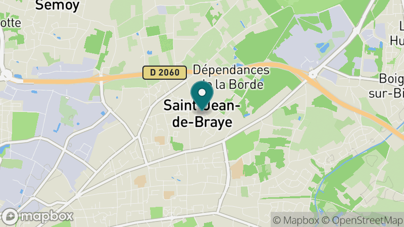 Carte - Saint-Jean-de-Braye
