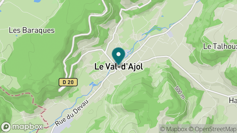 Carte - Le Val D'ajol