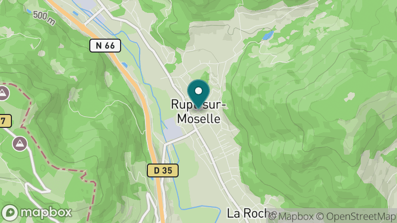 Carte - Rupt Sur Moselle