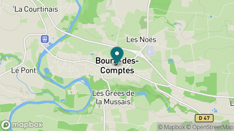 Carte - Bourg Des Comptes