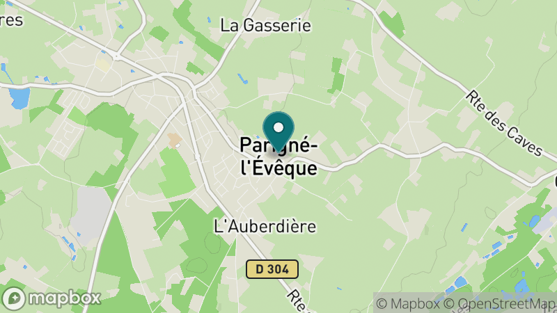 Carte - Parigne L'eveque