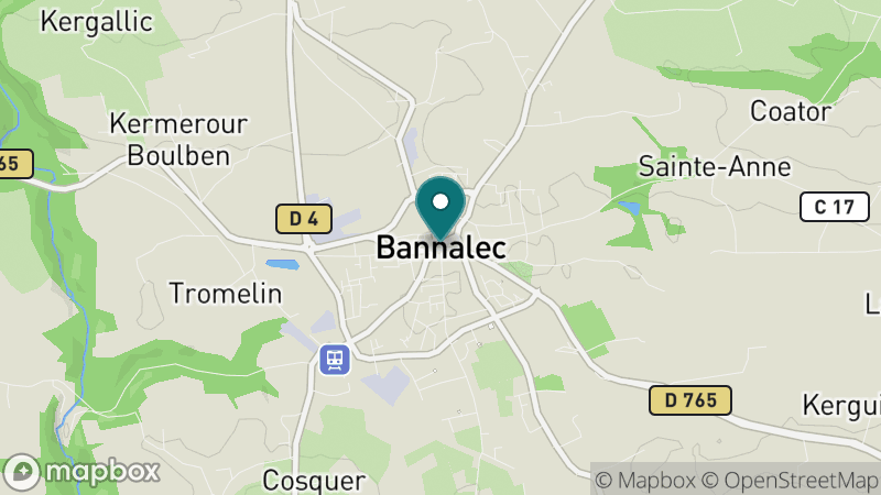 Carte - Bannalec