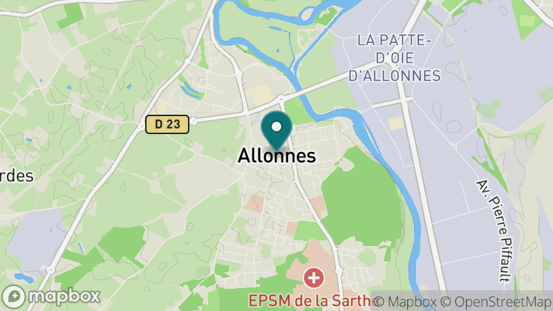Carte - Allonnes